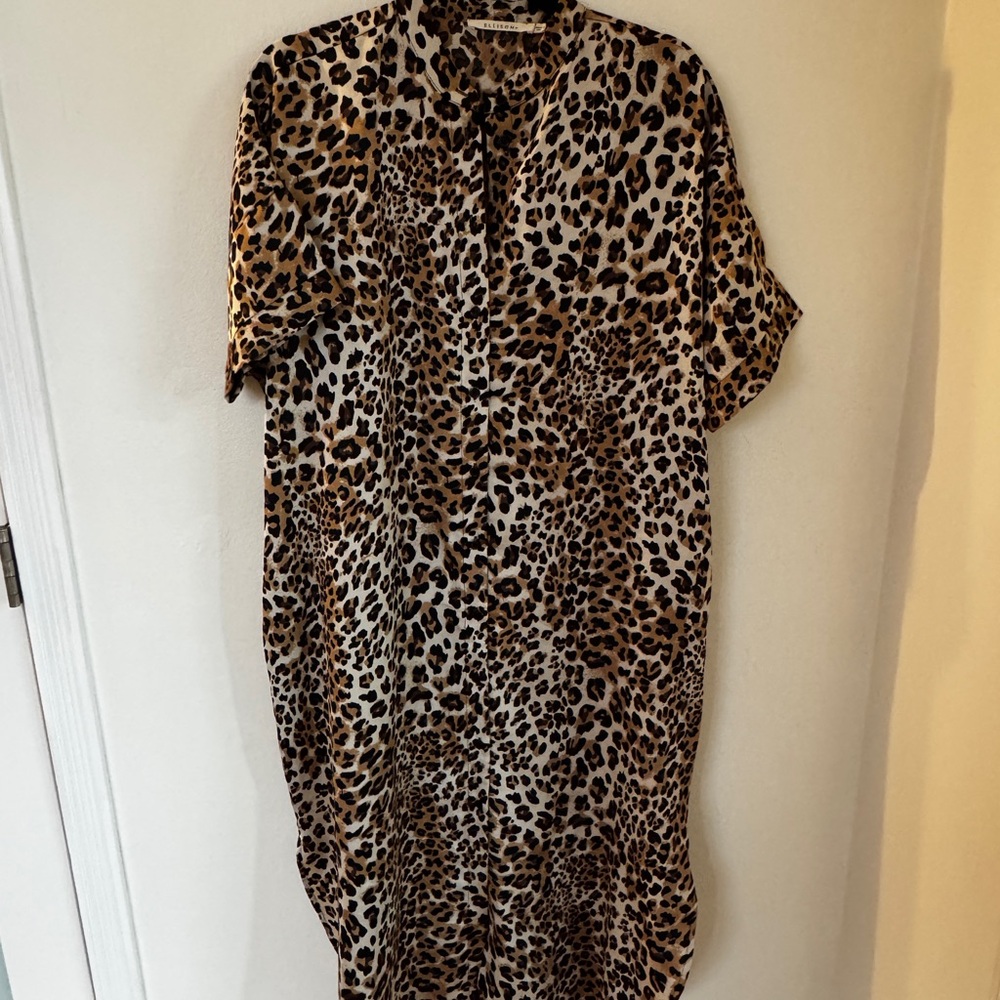 Ellison Wild Leopard Print Blouse